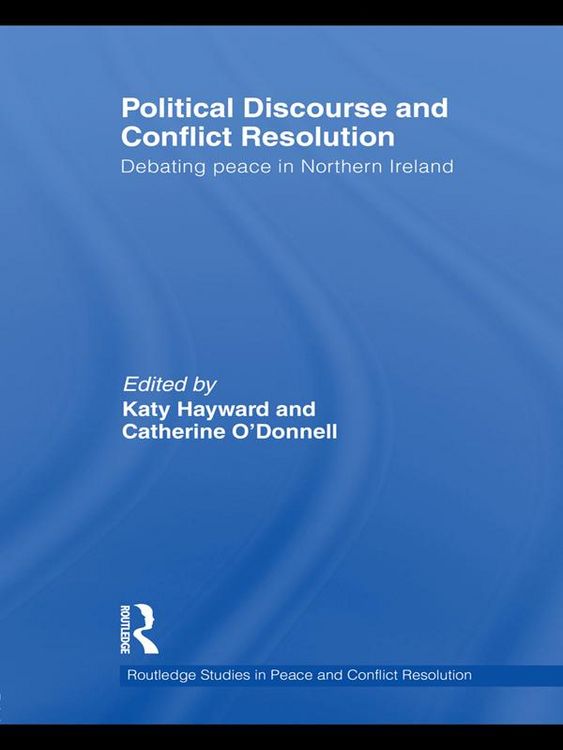 Produktbild: Political Discourse and Conflict Resolution