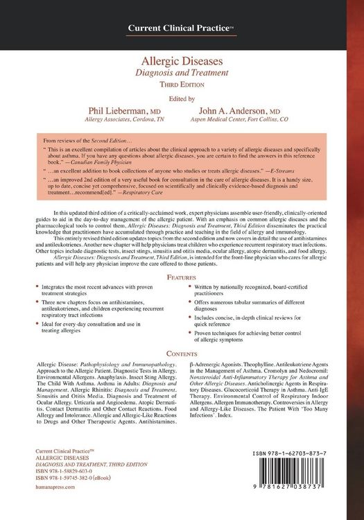 Produktbild: Allergic Diseases