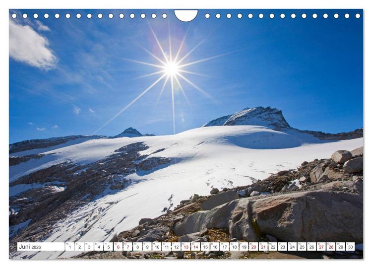 Produktbild: Der Nationalpark Hohe Tauern (Wandkalender 2026 DIN A4 quer), CALVENDO Monatskalender
