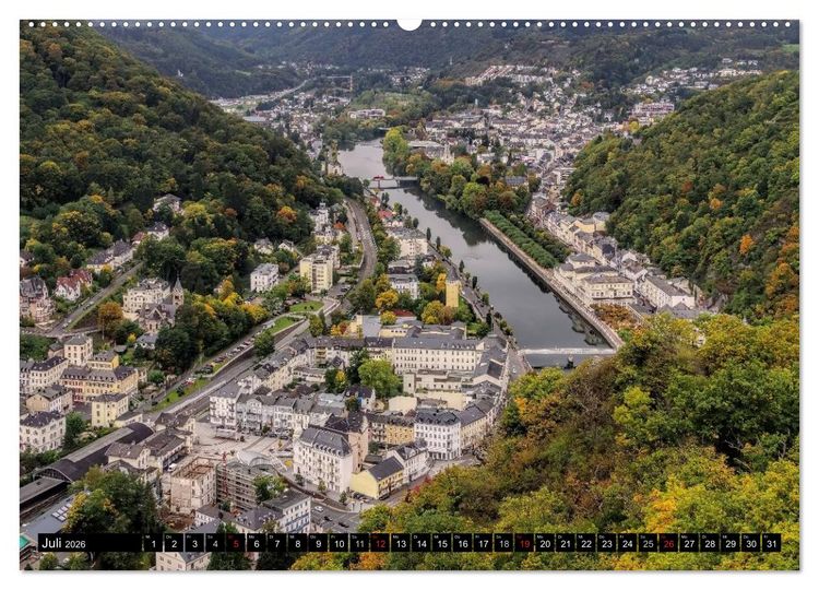 Produktbild: Die Lahn - Zauberhafte Orte rund um Limburg (Wandkalender 2026 DIN A2 quer), CALVENDO Monatskalender