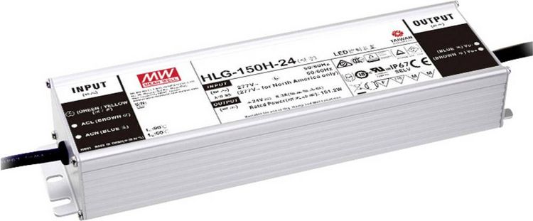 Produktbild: MW Mean Well HLG-150H-36A LED-Treiber, LED-Trafo Konstantspannung, Konstantstrom 151 W 4.2 A 36 V/DC PFC-Schaltkreis, &Uuml;berlastschutz, einstellbar 1