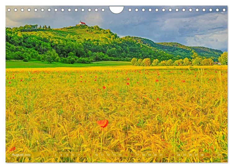 Produktbild: Lieblingspl&auml;tze in und um T&uuml;bingen (Wandkalender 2026 DIN A4 quer), CALVENDO Monatskalender