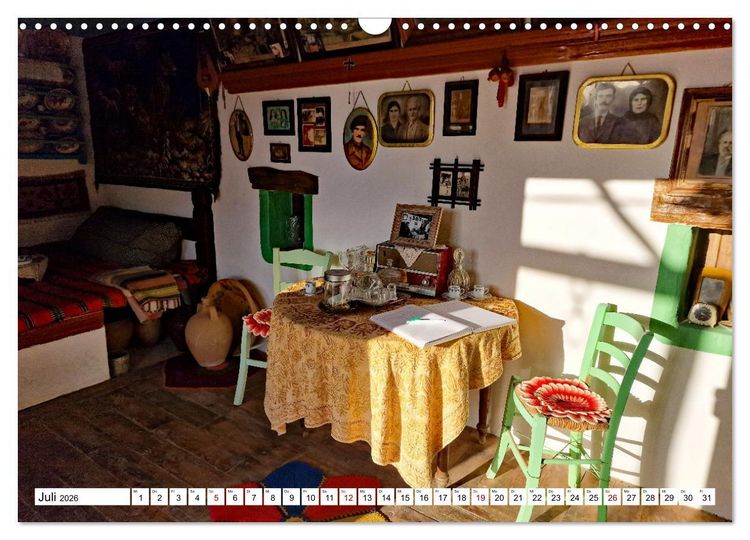Produktbild: Traditionshaus auf Kos (Wandkalender 2026 DIN A3 quer), CALVENDO Monatskalender