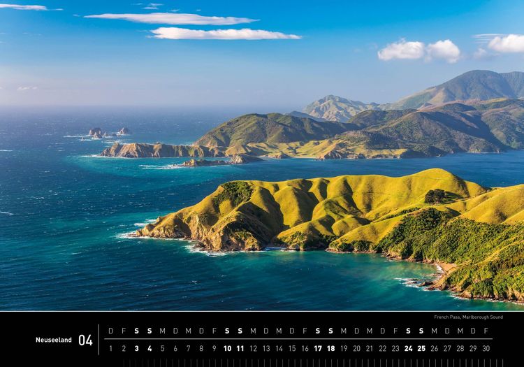 Produktbild: Neuseeland Premiumkalender 2027