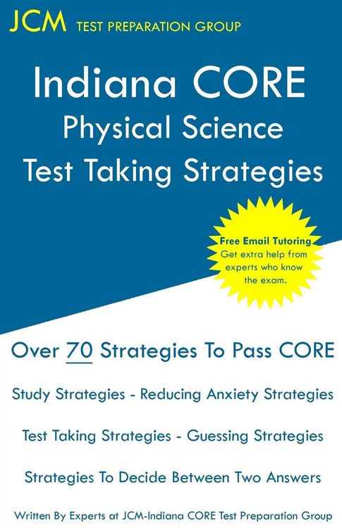 Produktbild: Indiana CORE Physical Science - Test Taking Strategies