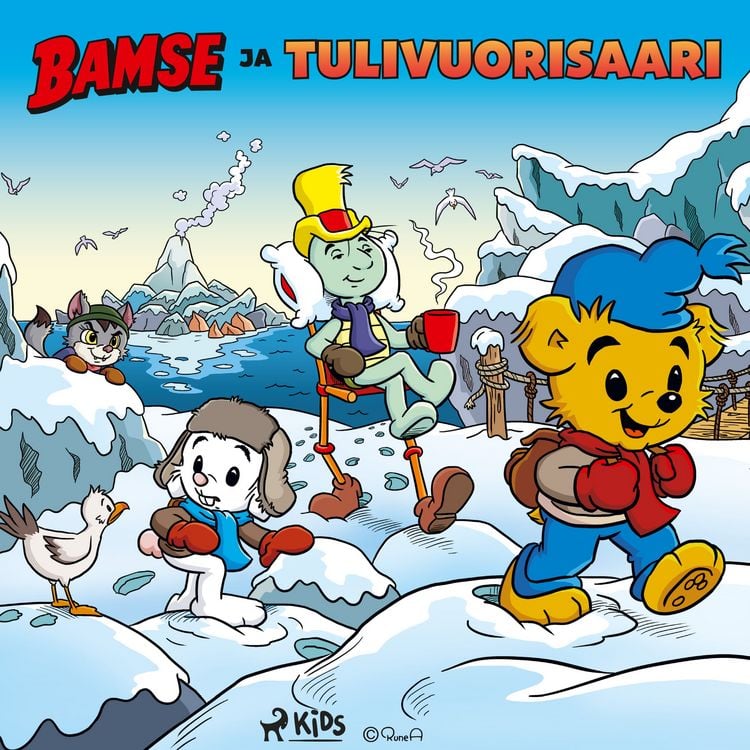 Produktbild: Bamse ja Tulivuorisaari