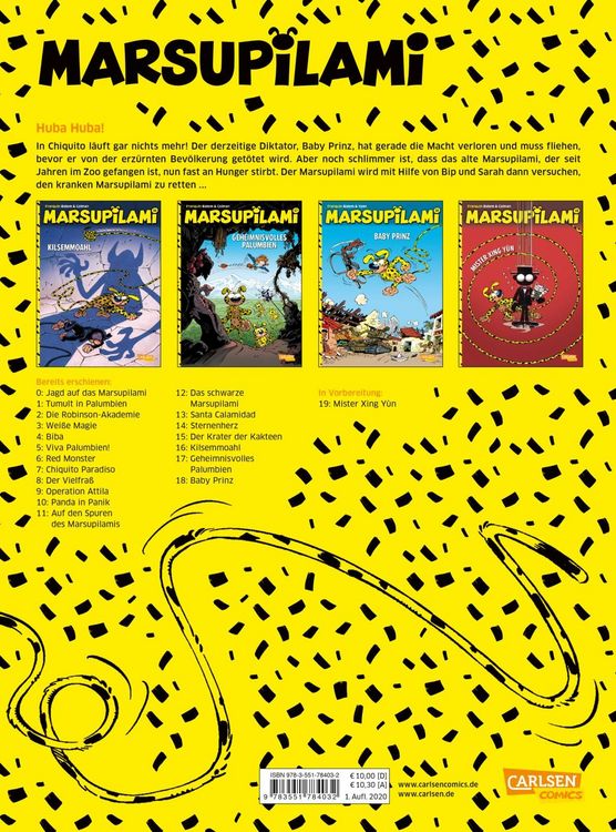 Produktbild: Marsupilami 18: Baby Prinz