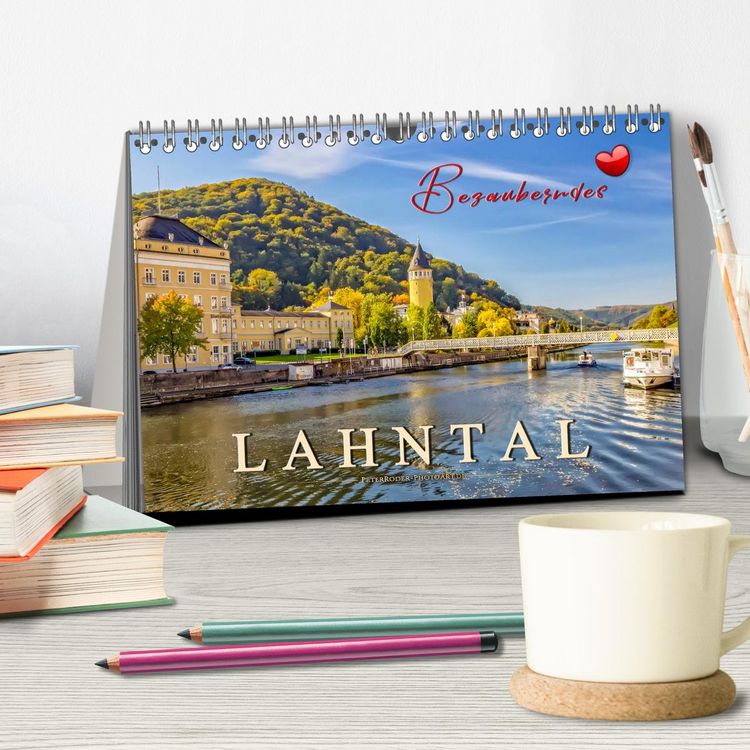 Produktbild: Bezauberndes Lahntal (Tischkalender 2026 DIN A5 quer), CALVENDO Monatskalender