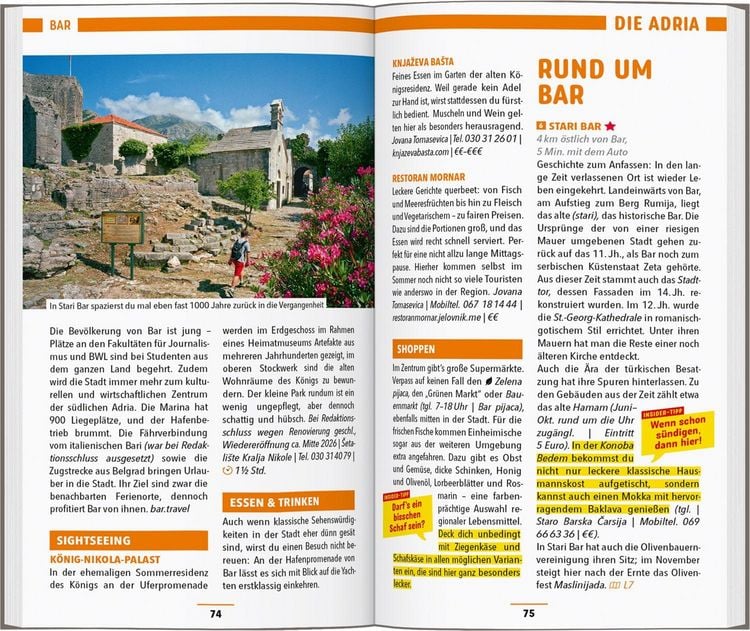 Produktbild: MARCO POLO Reisef&uuml;hrer Montenegro