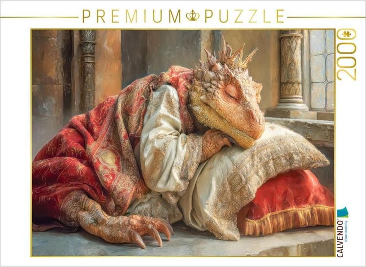 Produktbild: CALVENDO Puzzle Drachen | 2000 Teile Lege-Gr&ouml;&szlig;e 90x67cm Foto-Puzzle f&uuml;r gl&uuml;ckliche Stunden