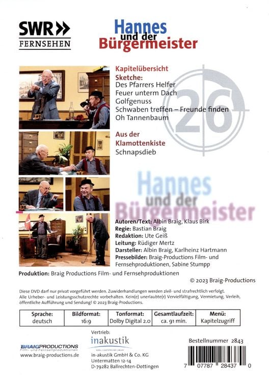 Produktbild: Hannes und der B&uuml;rgermeister - Teil 26