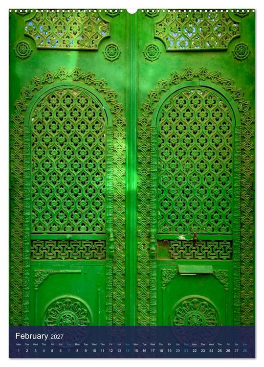 Produktbild: Global Doorways (Wall Calendar 2027 DIN A2 portrait), CALVENDO 12 Month Wall Calendar