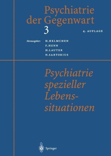 Produktbild: Psychiatrie spezieller Lebenssituationen