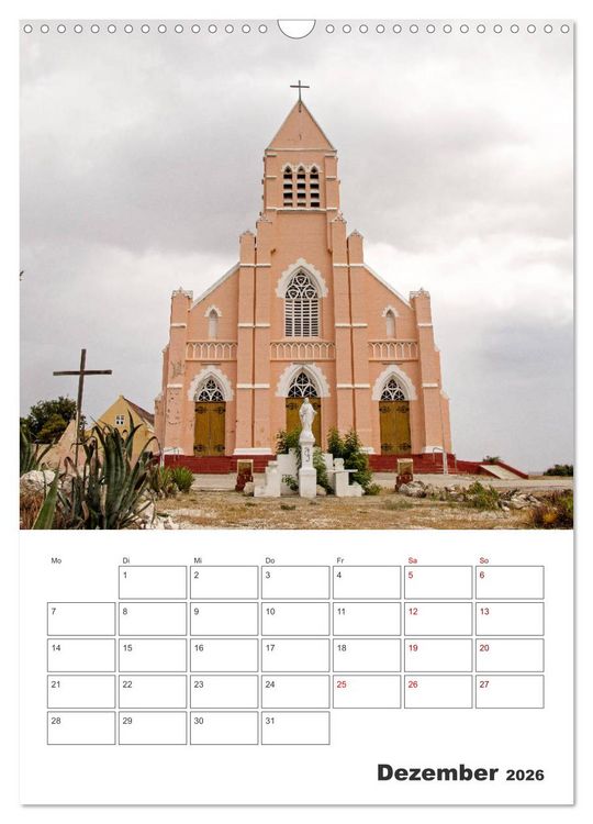 Produktbild: Curacao - Terminplaner (Wandkalender 2026 DIN A3 hoch), CALVENDO Monatskalender