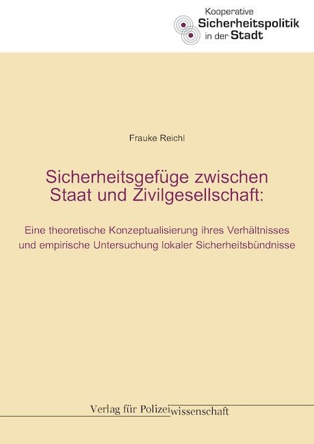 Produktbild: Sicherheitsgef&uuml;ge zwischen Staat und Zivilgesellschaft