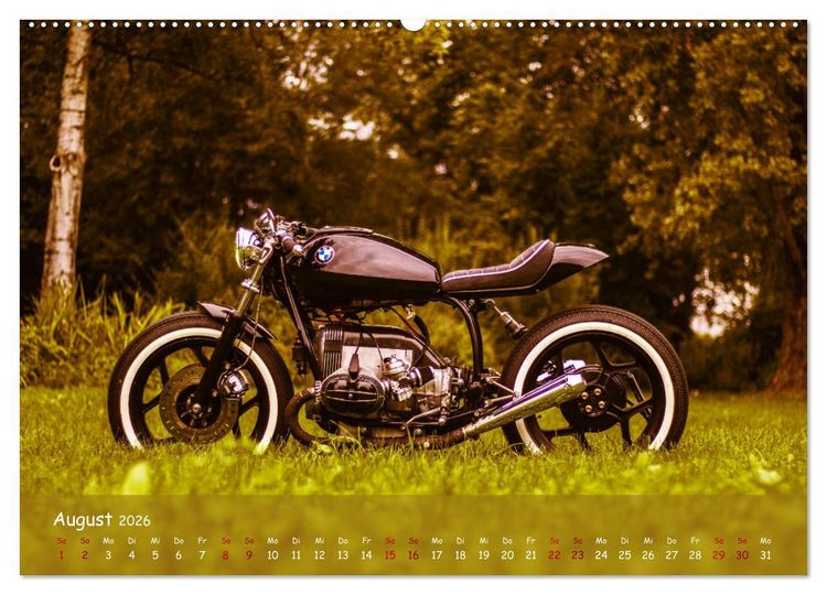 Produktbild: Custombikes 2026 (hochwertiger Premium Wandkalender 2026 DIN A2 quer), Kunstdruck in Hochglanz