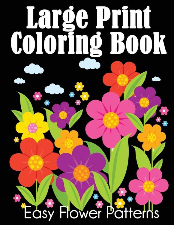 Produktbild: Large Print Coloring Book