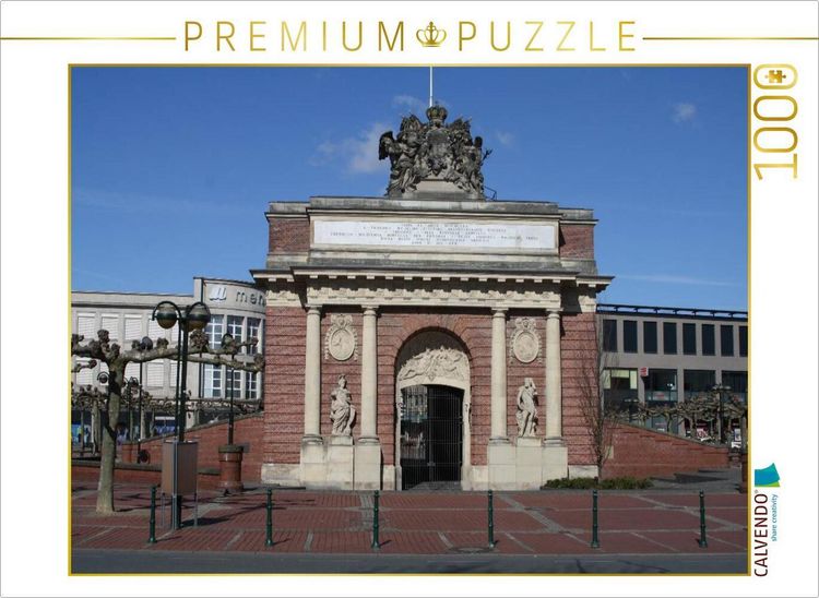 Produktbild: CALVENDO Puzzle Ein Motiv aus dem Kalender Wesel am Niederrhein | 1000 Teile Lege-Gr&ouml;&szlig;e 64x48cm Foto-Puzzle f&uuml;r gl&uuml;ckliche Stunden