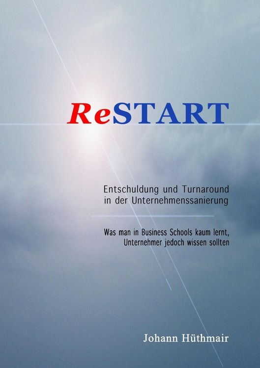 Produktbild: ReSTART - Entschuldung und Turnaround in der Unternehmenssanierung