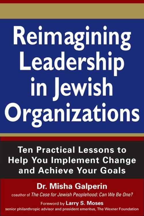 Produktbild: Reimagining Leadership in Jewish Organizations