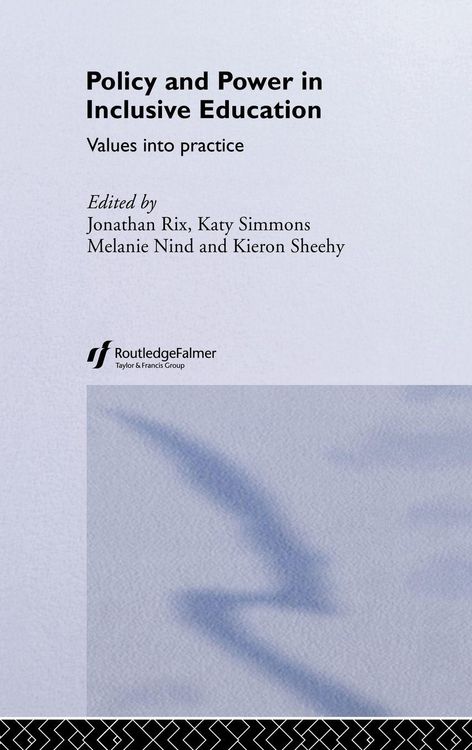 Produktbild: Policy and Power in Inclusive Education