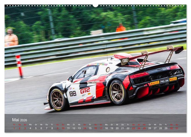 Produktbild: Motorsport aus Ingolstadt (hochwertiger Premium Wandkalender 2026 DIN A2 quer), Kunstdruck in Hochglanz