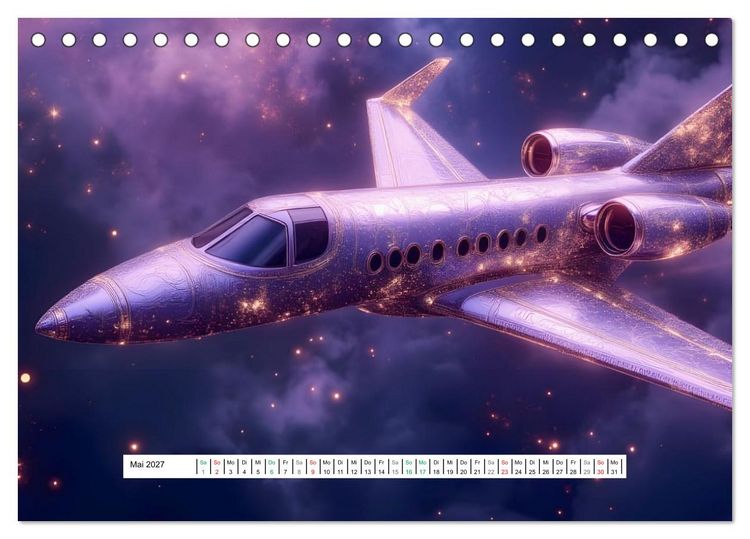 Produktbild: N&auml;chster Halt: Luxus Fantasien (Tischkalender 2027 DIN A5 quer), CALVENDO Monatskalender