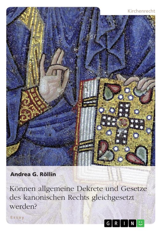 Produktbild: K&ouml;nnen allgemeine Dekrete und Gesetze des kanonischen Rechts gleichgesetzt werden?