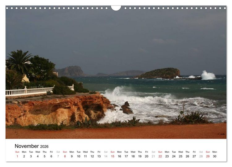 Produktbild: Beautiful Ibiza / UK-Version (Wall Calendar 2026 DIN A3 landscape), CALVENDO 12 Month Wall Calendar
