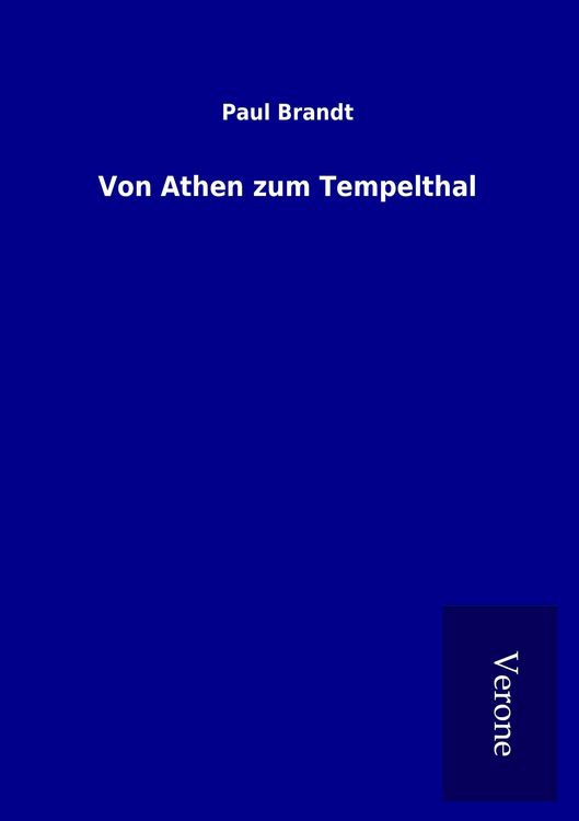 Produktbild: Von Athen zum Tempelthal
