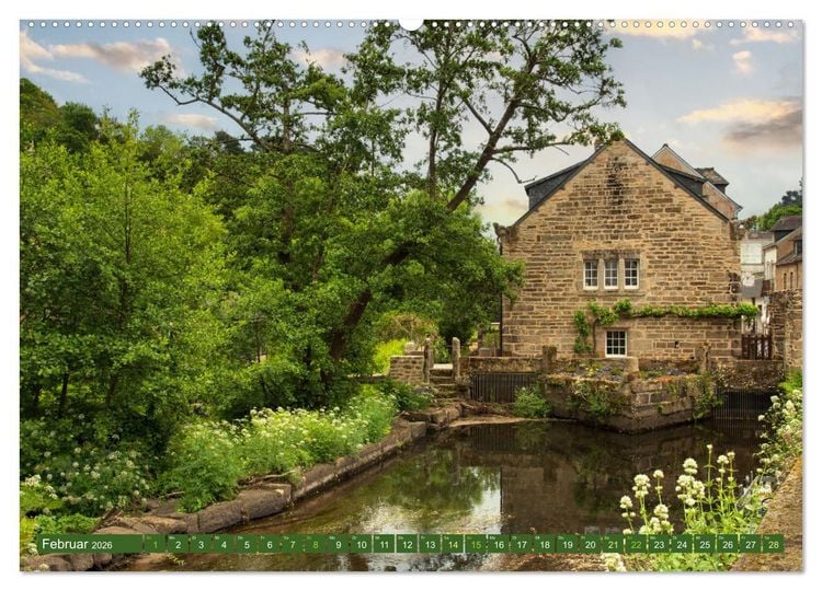 Produktbild: Pont-Aven Bretagne (hochwertiger Premium Wandkalender 2026 DIN A2 quer), Kunstdruck in Hochglanz