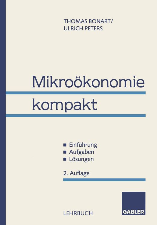 Produktbild: Mikro&ouml;konomie kompakt