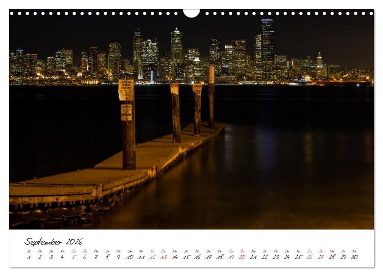 Produktbild: Eine Reise nach Seattle (Wandkalender 2026 DIN A3 quer), CALVENDO Monatskalender