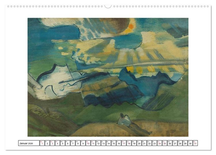 Produktbild: August Babberger (Wandkalender 2026 DIN A2 quer), CALVENDO Monatskalender