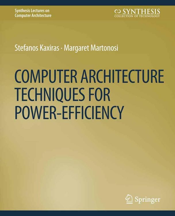 Produktbild: Computer Architecture Techniques for Power-Efficiency