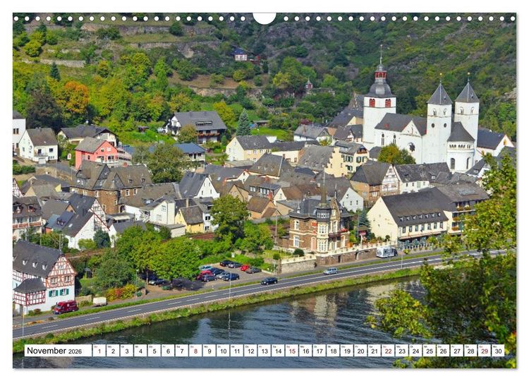 Produktbild: Mosel - Idylle und guter Wein (Wandkalender 2026 DIN A3 quer), CALVENDO Monatskalender