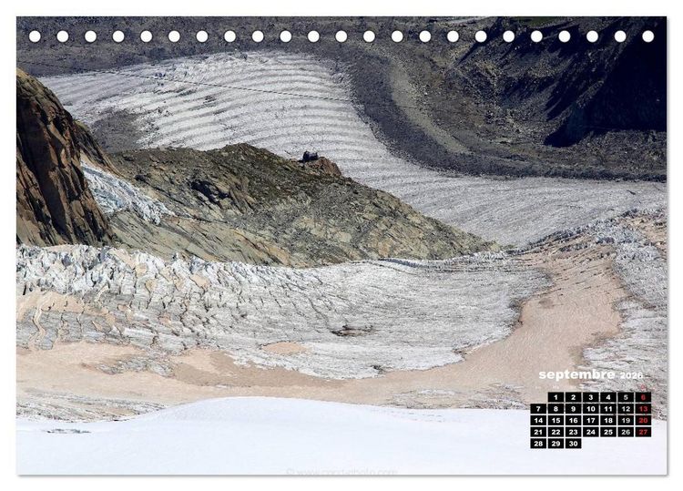 Produktbild: Les paysages de montagne Haute-Savoie (Calendrier de bureau 2026 DIN A5 vertical), CALVENDO calendrier mensuel