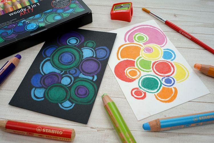 Produktbild: STABILO Aquarellbuntstift woody 3 in 1