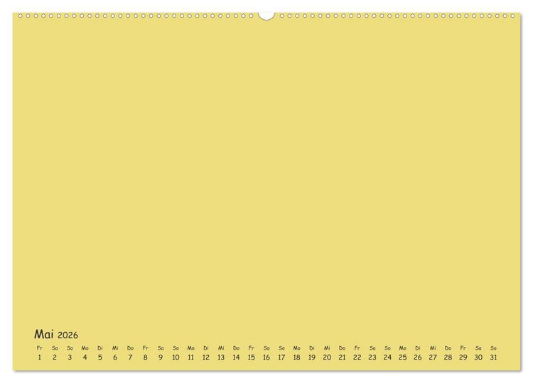 Produktbild: Regenbogen Kinder Bastelkalender - Zum Selbstgestalten - DIY Kreativ-Kalender (Wandkalender 2026 DIN A2 quer), CALVENDO Monatskalender