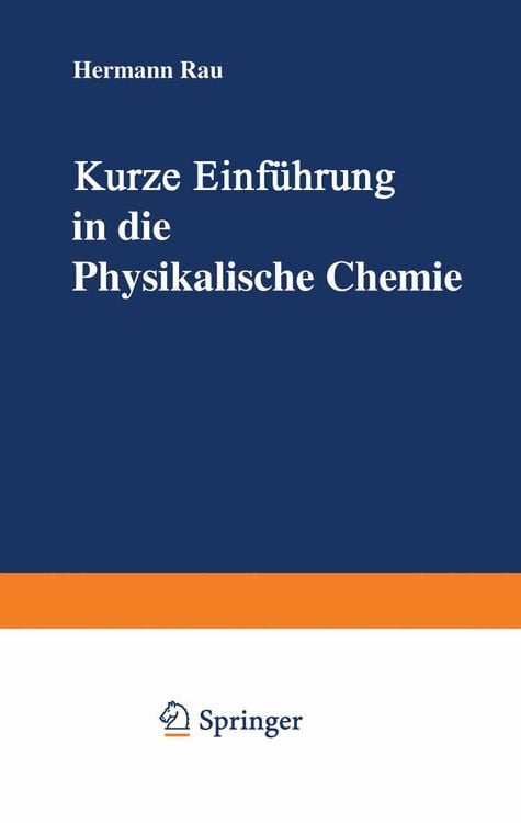 Produktbild: Kurze Einf&uuml;hrung in die Physikalische Chemie