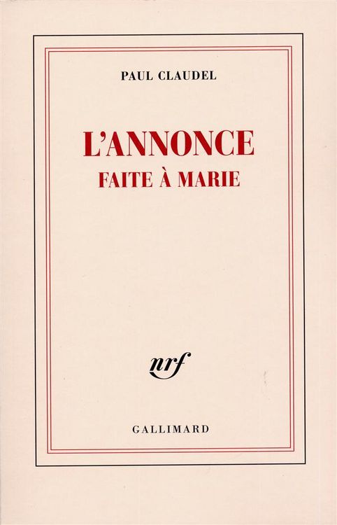 Produktbild: L'annonce faite &agrave; Marie
