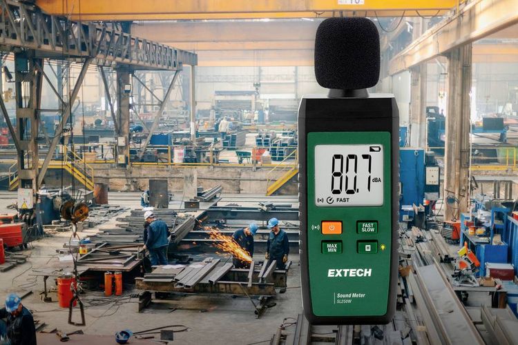 Produktbild: Extech Schallpegel-Messger&auml;t SL250W 30 - 130 dB 31.5Hz - 8000Hz