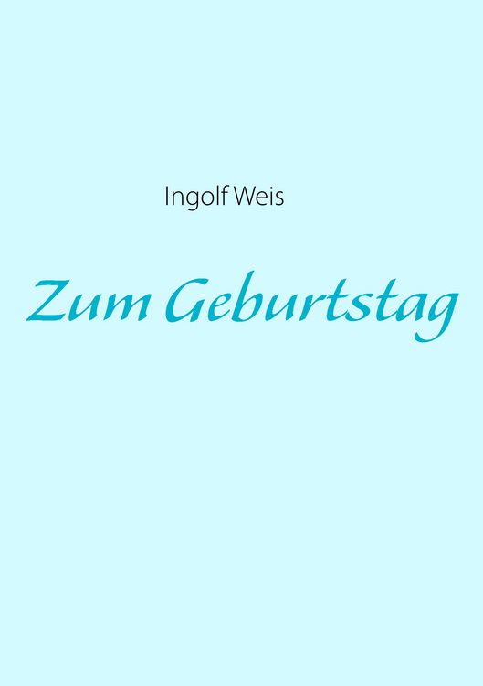Produktbild: Zum Geburtstag