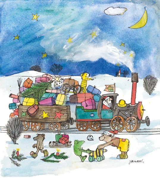 Produktbild: Janoschs Adventskalender "Weihnachtsexpress"
