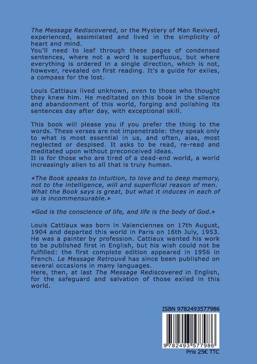 Produktbild: The Message Rediscovered
