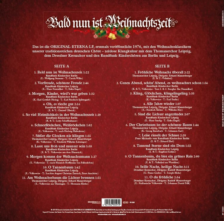 Produktbild: Bald nun ist Weihnachtszeit