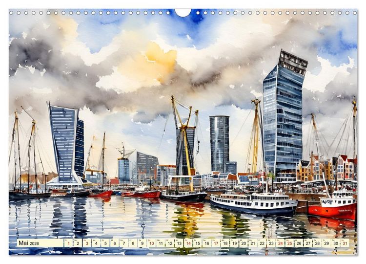 Produktbild: Zauberhafte Niederlande (Wandkalender 2026 DIN A3 quer), CALVENDO Monatskalender