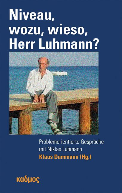 Produktbild: Niveau, wozu, wieso, Herr Luhmann?
