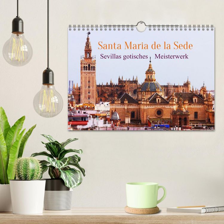 Produktbild: Santa Mar&iacute;a de la Sede (Wandkalender 2026 DIN A4 quer), CALVENDO Monatskalender