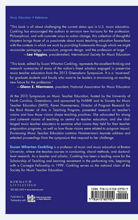 Produktbild: Envisioning Music Teacher Education